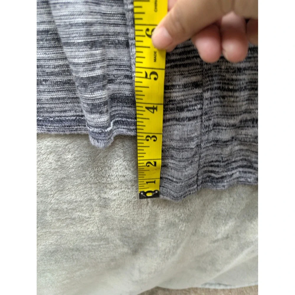 Lane Bryant Duster Cardigan Womens 18/20 Space Dye Open Front Short Sleeve Boho‎